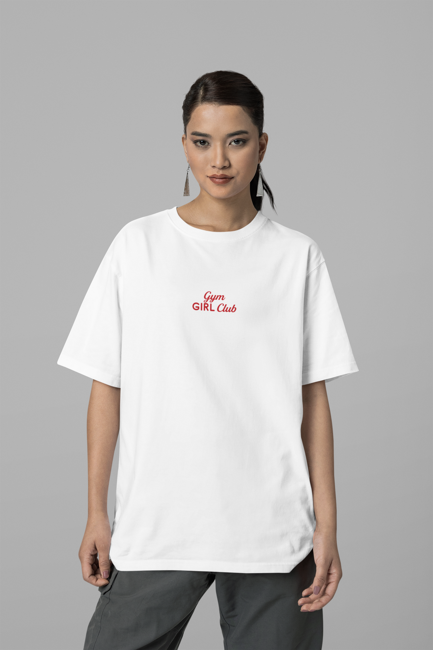 Gym GIRL Club Oversized Shirt