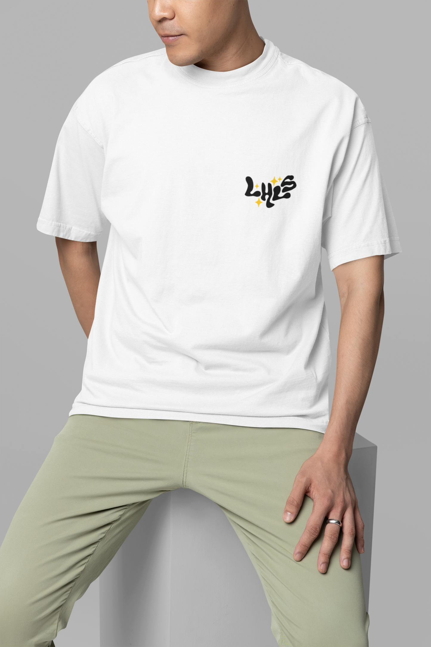 LIFT HEAVY LIVE STRONG Oversized Shirt
