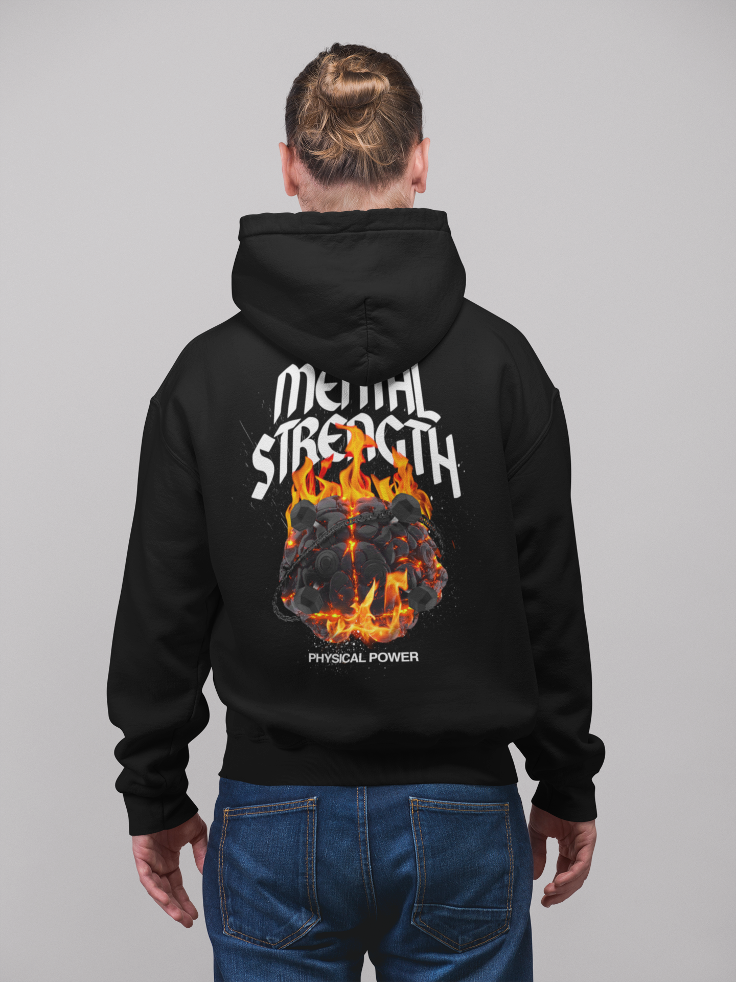MIND & MUSCLE Oversized Hoodie